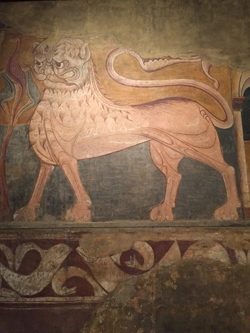 Lion Fresco
