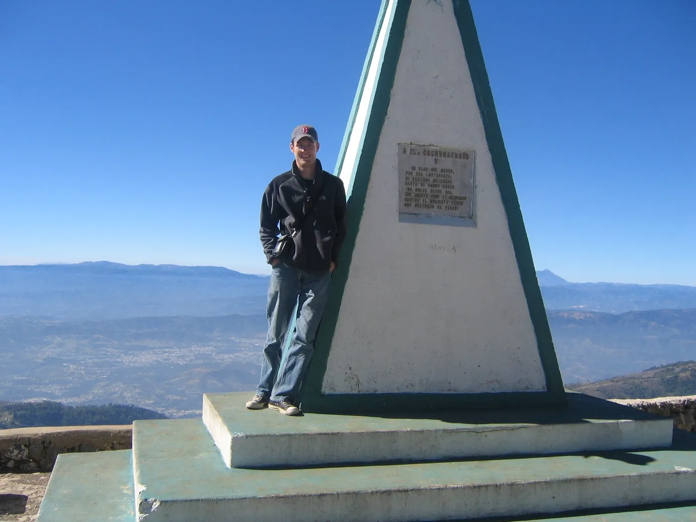 Me on the Mirador Los Cuchumatanes